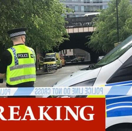 Manchester Street abrite des agences gouvernementales évacuées après l'envoi de poudre blanche dans un bâtiment