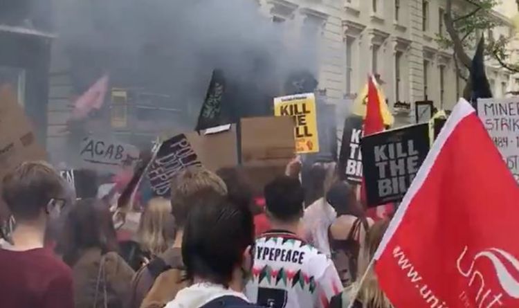 Manifestation contre le projet de loi: des centaines de personnes défilent à Londres et à travers le Royaume-Uni - «Nos rues!