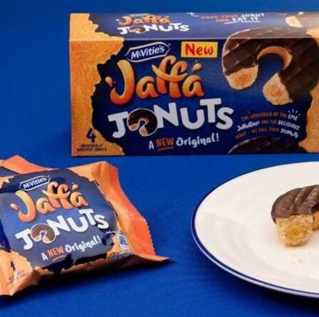 McVitie's lance le nouveau 60p Jaffa Jonuts - `` Fusion entre les gâteaux et les beignets Jaffa ''