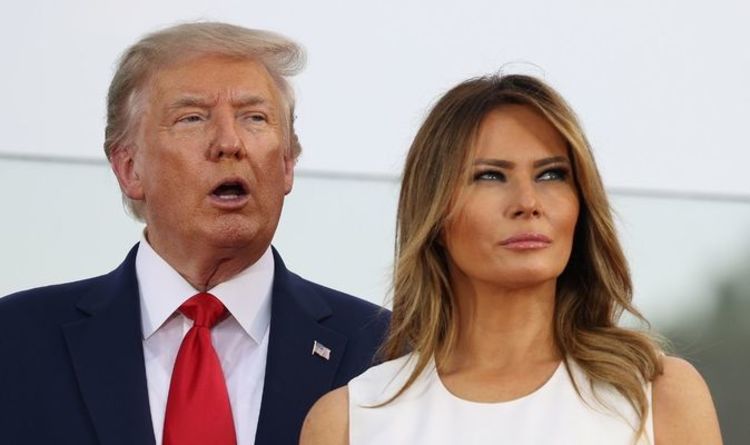 Melania Trump `` fait ce qu'elle veut '' alors que Donald s'envole pour le New Jersey sans femme