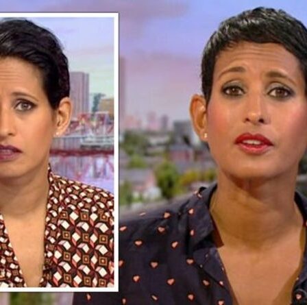 Naga Munchetty `` a enfreint les règles de la BBC '' avec la ligne du drapeau de l'Union Jack mais ne fera pas face à l'action