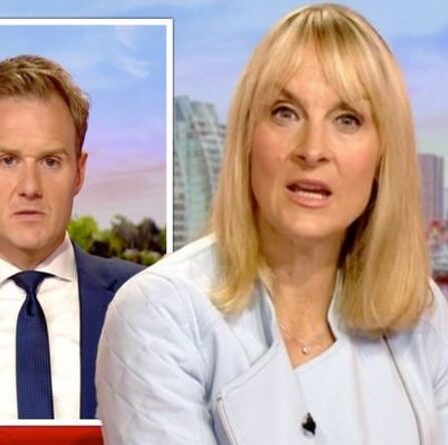 «Ne fais pas ça!  Louise Minchin s'en prend à Dan Walker pour avoir perdu du temps sur BBC Breakfast