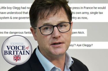 Nous vous l'avons dit!  Nick Clegg humilié alors que l'armée de l'UE `` fantastique '' se rapproche de la réalité - `` Scary Times ''