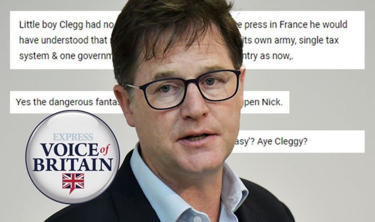 Nous vous l'avons dit!  Nick Clegg humilié alors que l'armée de l'UE `` fantastique '' se rapproche de la réalité - `` Scary Times ''