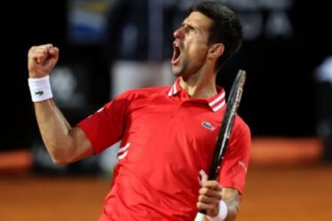 Novak Djokovic met la pression sur Rafael Nadal avant la finale de l'Open d'Italie
