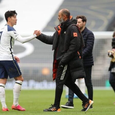 Nuno Espirito Santo, quatre joueurs des Wolves, pourrait affronter les Spurs, y compris le remplacement de Kane