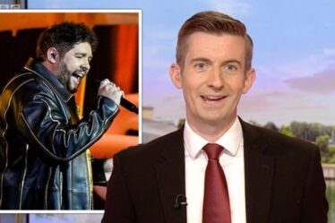 'Pas de surprise!'  Ben Thompson de BBC Breakfast se moque de la performance du Royaume-Uni à l'Eurovision