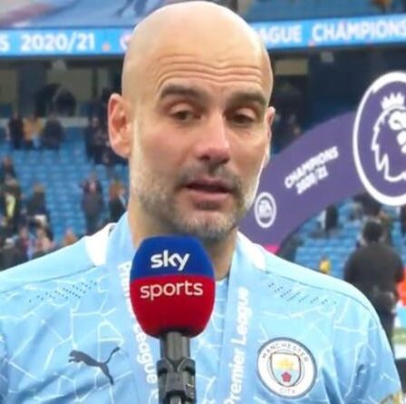 Pep Guardiola en larmes alors que le patron de Man City rend hommage à Sergio Aguero, `` irremplaçable ''