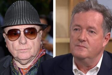 Piers Morgan admet que la dernière querelle avec le musicien Van Morrison le `` tue ''