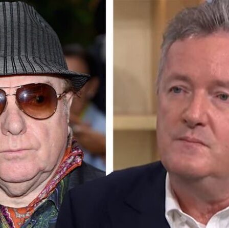 Piers Morgan admet que la dernière querelle avec le musicien Van Morrison le `` tue ''