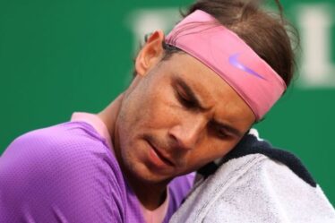 Rafael Nadal a porté un nouveau coup au classement après avoir écrasé la défaite d'Alexander Zverev à l'Open de Madrid