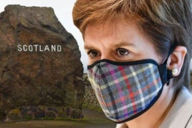 Reste loin!  Sturgeon menace les Écossais d'amendes de 900 £ pour avoir visité les hotspots anglais de Covid