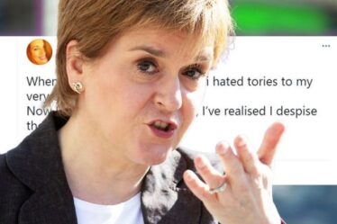 "SNP a un problème de haine!"  Fury at désagréable Tweet - Nicola Sturgeon sous pression