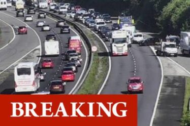Trafic M4: des kilomètres de retards après un accident de cinq voitures sur autoroute