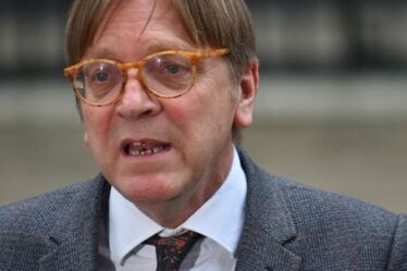 «Une autre raison pour laquelle le Royaume-Uni est parti!  Guy Verhofstadt brutalement déchiré alors que les éclats de l'UE émergent