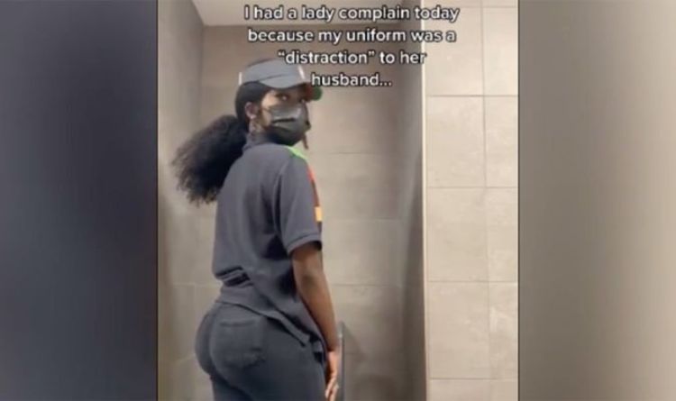 Une employée de Burger King a dit à son jean moulant `` trop distrayant '' pour le mari de la femme