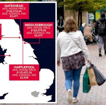 `` Une taxe sur les pauvres '' Indignation face aux faibles factures de taxes municipales dans les régions les plus riches d'Angleterre - `` Une honte ''