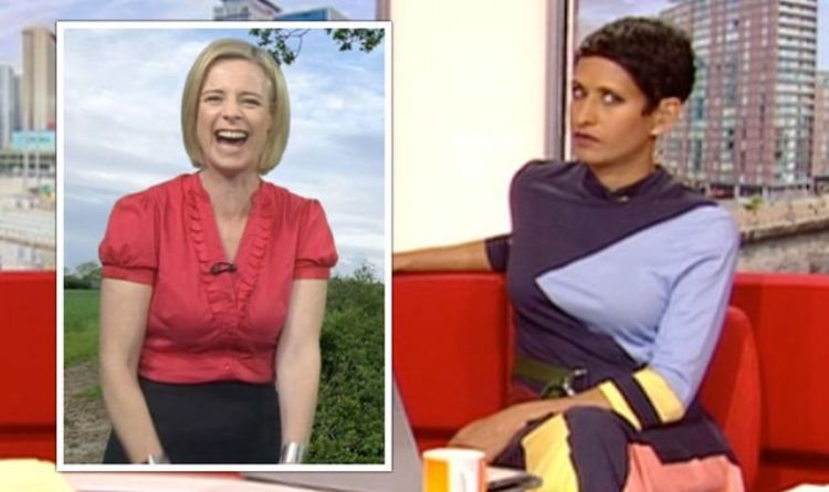 'Vraiment?!'  Naga Munchetty désespère au présentateur météo du petit-déjeuner de la BBC à cause de Charlie Swipe