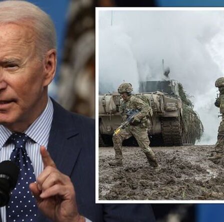 Le plan de l'armée de l'UE s'est déchiré alors que Joe Biden a exhorté à soutenir le bloc après «l'échec européen»