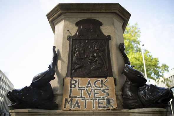 La statue a été retirée lors des manifestations de Black Lives Matter