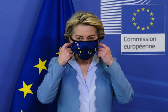 La présidente de la Commission européenne Ursula von der Leyen