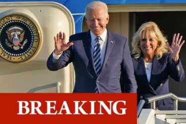 Joe Biden atterrit au Royaume-Uni !  Le président et Jill arrivent pour la première visite internationale