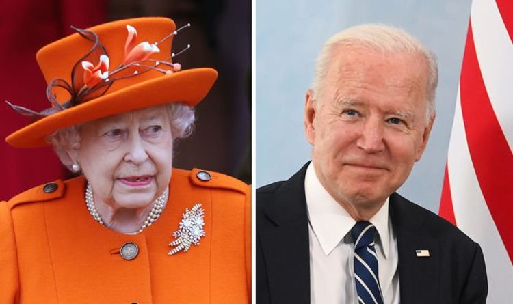 Maladroit!  La reine affrontera Joe Biden après que le président américain a salué le «courage» de Meghan avec Oprah