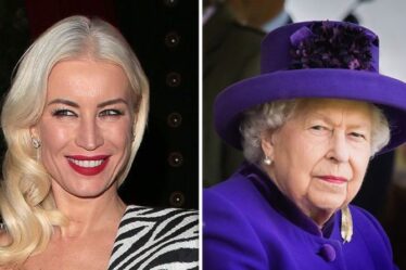 Les excuses bizarres de Denise van Outen à la reine après avoir volé au palais de Buckingham