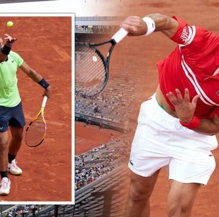 Novak Djokovic vs Rafael Nadal EN DIRECT: Mises à jour des scores de la demi-finale de Roland-Garros
