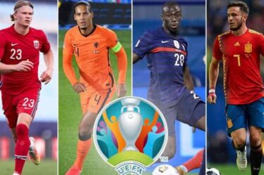 Euro 2020 absent XI dont Erling Haaland et Virgil van Dijk et deux stars françaises