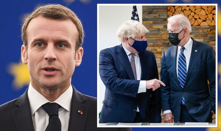 Le demi-tour humiliant de Macron: la promesse de vaccin de Johnson et Biden voit le président français « basculer »