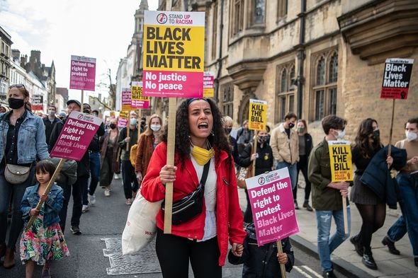 Black Lives Matter manifeste à Oxford