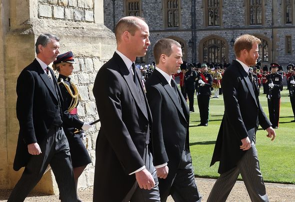 Le prince Harry a retrouvé le prince William aux funérailles du prince Philip