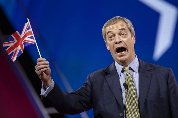 Nigel Farage, ancien leader du Brexit Party