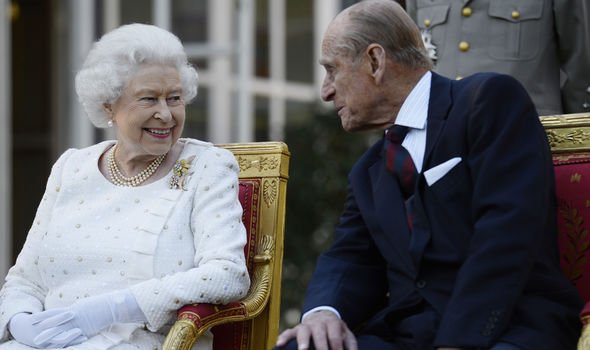 La reine Elizabeth et le prince Philip