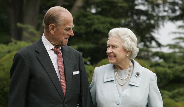 Le prince Philip et la reine Elizabeth II