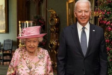Message secret de la reine à Lilibet: Monarch a fait un clin d'œil subtil au bébé de Meghan lors de la visite de Biden