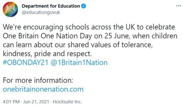 une école britannique une nation