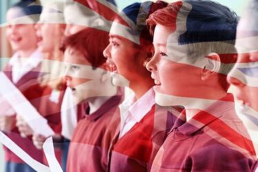 « Grande nation britannique forte ! »  Les enfants invités à chanter une chanson patriotique sur les "valeurs partagées"