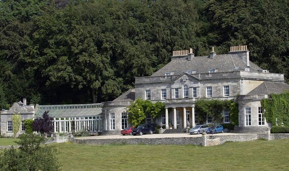 La maison de la princesse Anne dans le Gloucestershire, domaine de Gatcombe Park