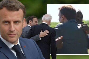 Les dirigeants mondiaux « hypocrites » de Macron « enlacés » au G7 malgré leurs conférences au Royaume-Uni – nouveau rapport