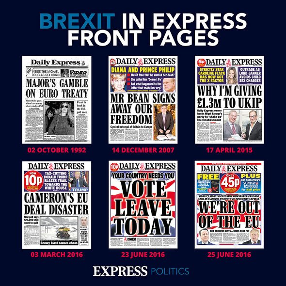 Les premières pages du Brexit