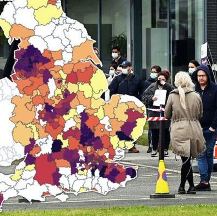 À quelle vitesse la variante indienne se répand dans VOTRE région - Regardez les dernières cartes CHANGER