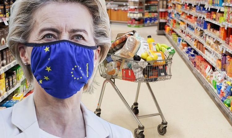 Alerte au magasin d'alimentation alors que VOTRE facture de supermarché devrait monter en flèche en raison de la bureaucratie de l'UE