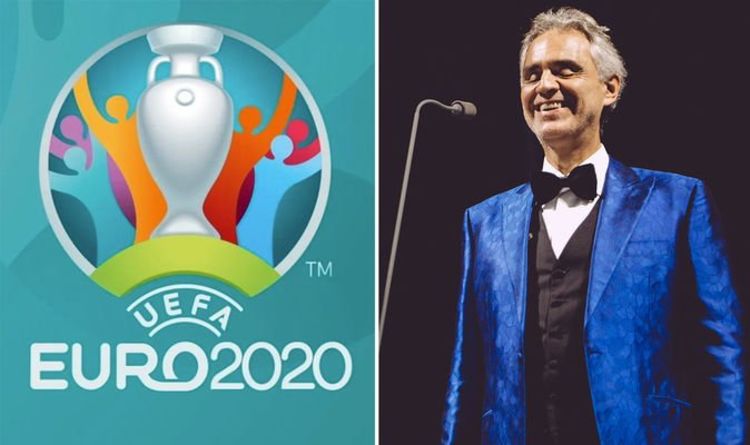 Andrea Bocelli annonce la cérémonie d'ouverture de l'Euro 2020 à Rome vendredi
