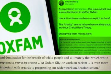 « Arrête de leur donner de l'argent ! »  Oxfam impliqué dans une nouvelle rangée de privilèges blancs sur une enquête raciale