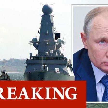 Avertissement de la Troisième Guerre mondiale : la Russie menace de BOMBATTRE des navires britanniques - Poutine tire la sonnette d'alarme