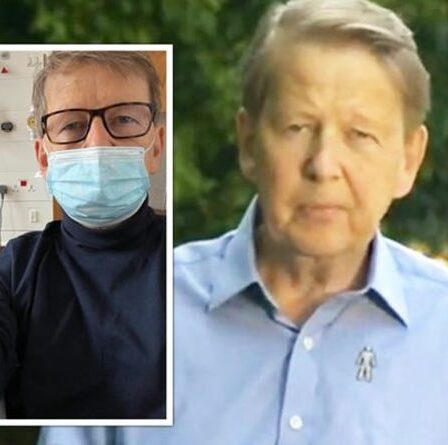 Bill Turnbull inondé de soutien au milieu d'une photo rare à l'hôpital « Puis-je sortir d'ici ? »