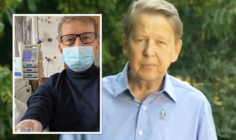 Bill Turnbull inondé de soutien au milieu d'une photo rare à l'hôpital « Puis-je sortir d'ici ? »