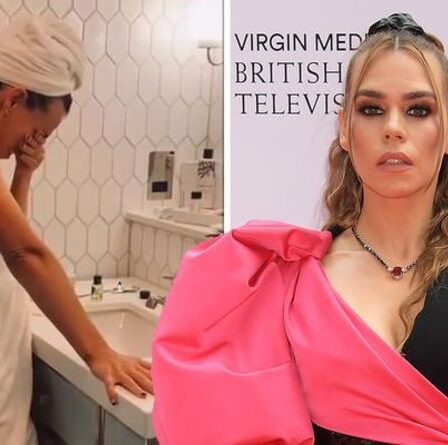 Billie Piper étourdit sur le tapis rouge de BAFTA TV après avoir partagé un clip se préparant dans une serviette